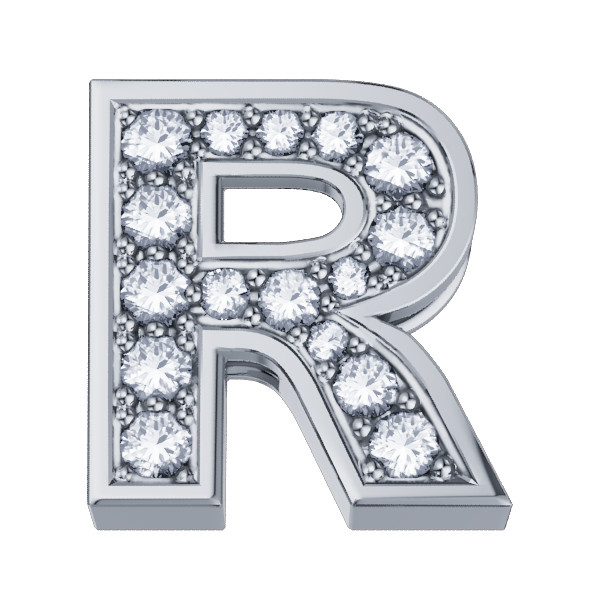 Bague Charm Elements Femme Or Blanc Diamante DCHF3319R.002 Cadeau Idéal
