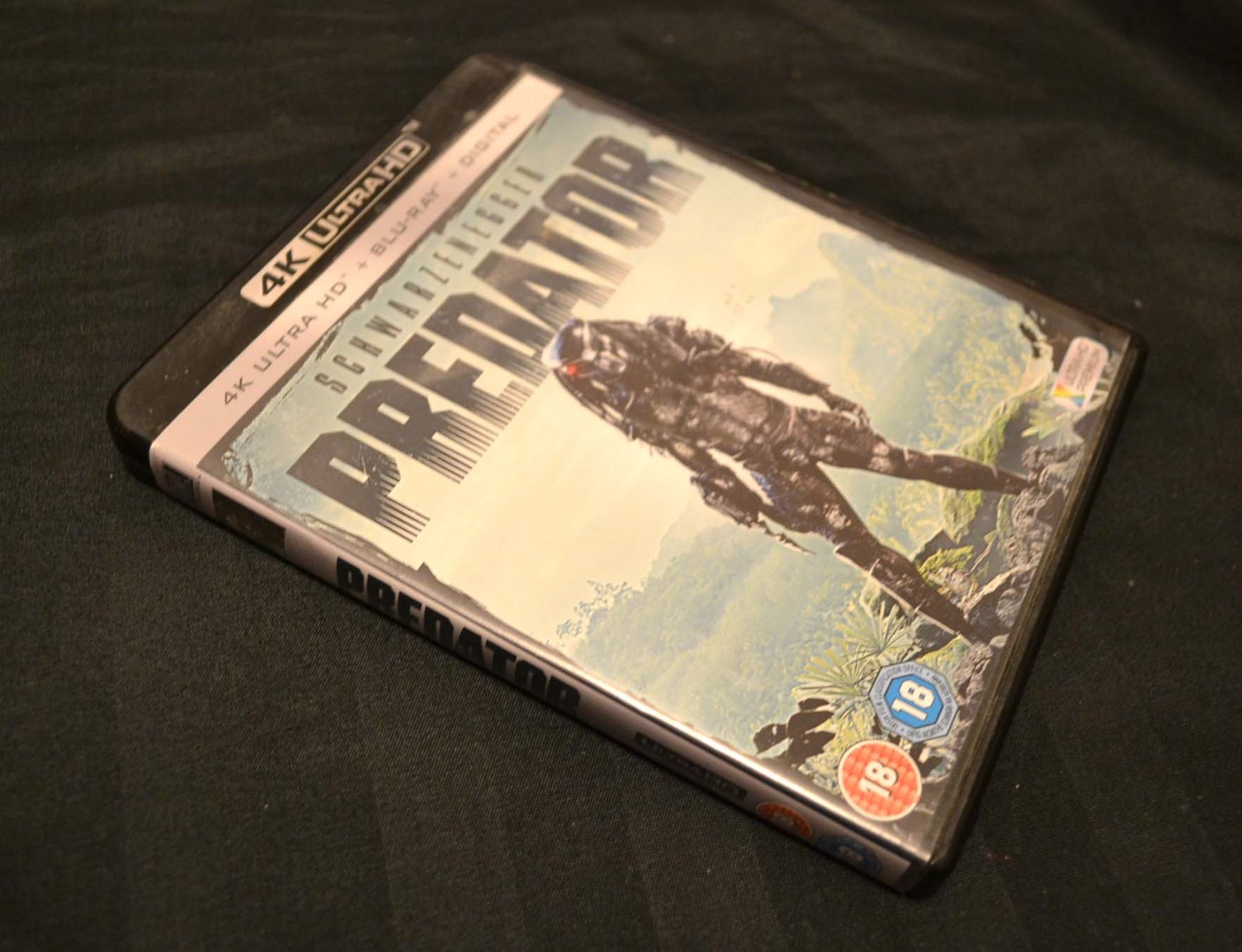 4K Blu Ray Movie Predator 1 Arnold Schwazenegger 1987-2018