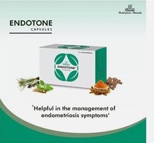 PACK OF 3 - Charak Endotone for Female - 20 Capsules Each Ayurvedic Formula