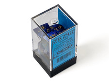 Chessex: Scarab RoyalBlue/Gold Polyhedral 7-Dice Set