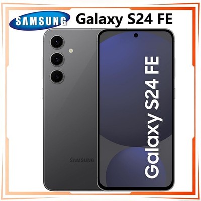 Samsung Galaxy S24 FE (5G) Smartphone 128GB 8GB RAM - Ohne Vertrg Schwarz 6.7''
