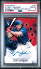 2024 TOPPS BASEBALL STARS AUTO UPDATE-BLACK #WL WYATT LANGFORD ROOKIE /199 PSA 8