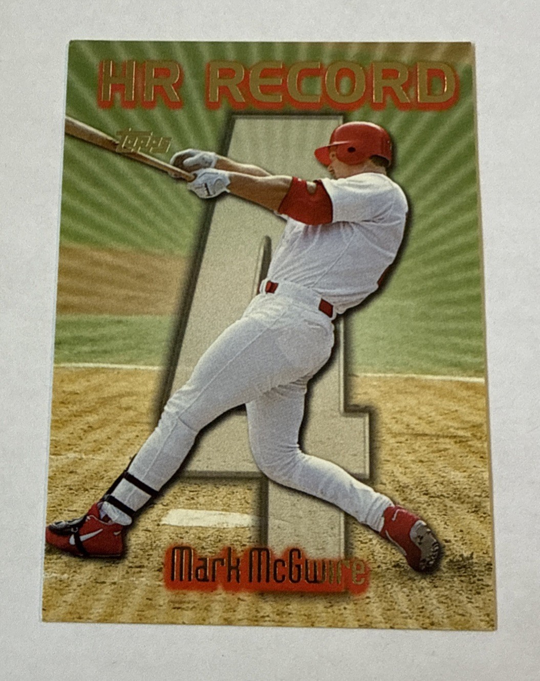 1999 Topps - HR Record Mark McGwire #220 Home Run #4