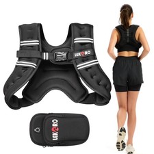 Weighted Vest, 6lbs/8lbs/12lbs/16lbs/20lbs/25lbs/30lbs Weights Vest for Women Me