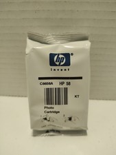 HP 58 Photo Color Inkjet Print Cartridge Genuine OEM No Box