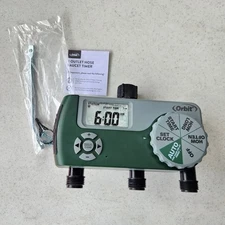 New Orbit 56082 3-Outlet Programmable Digital Hose Watering Timer