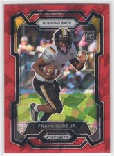 #159 2024 Prizm Draft Picks Red Ice * Frank Gore Jr. Rookie