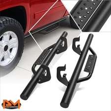 For 07-19 Silverado/Sierra Regular Cab 3"Tubing Side Step Nerf Bar Running Board