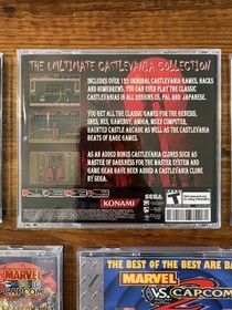 DREAMCAST GAME SET Marvel vs. Capcom 2, Castlevania, Simpsons, X-Men Collections