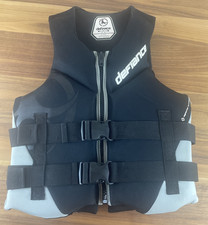 Defiance Life Jacket Size X-Small/Small 30"-36" Black - US Coast Guard Approved