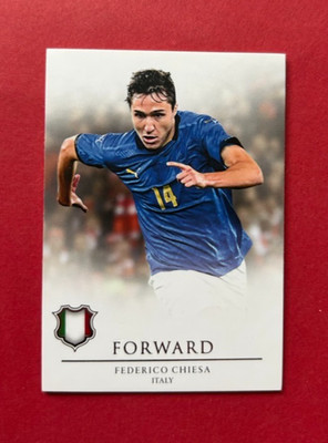 Futera Unique WORLD FOOTBALL 2021-22  PARALLEL Federico Chiesa #d 02/10 Italy