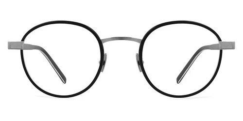 Saint Laurent SL 125 Eyeglasses Unisex Black Round 49mm New 100% Authentic