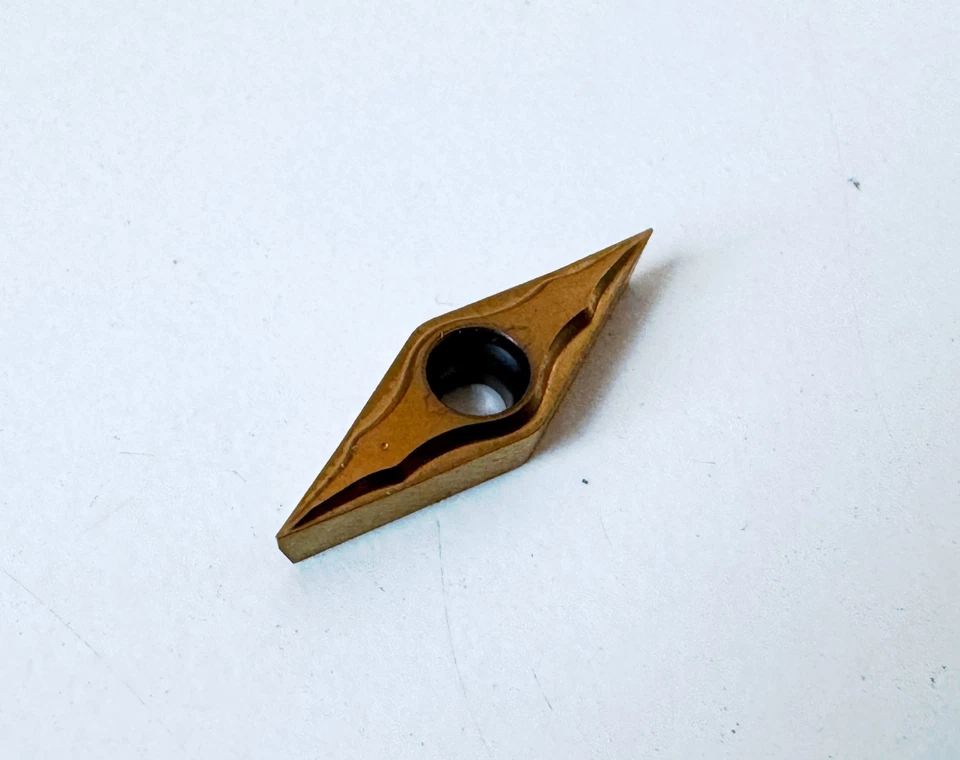 (9) INGERSOLL VBGT220SA TT5080 硬质合金可转位车削插入 AlTiN TiN — 第 2/3 张图片