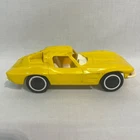 vintage yellow Tonka 1963 Corvette Stingray