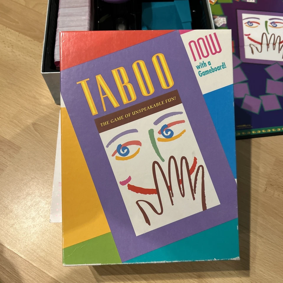 Vintage TABOO Board Game (The game of unspeakable fun) - MB Games 1990, VGC - Image 2 of 4