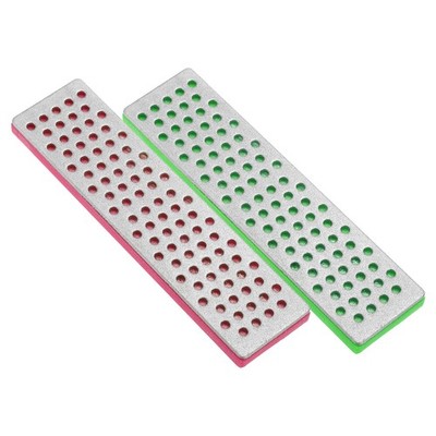 100mm  Extra-Coarse Ski Snowboard 2Pcs Diamond Stone File,Multicolor