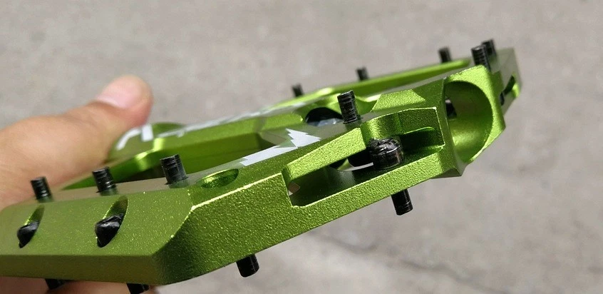 AGERA CNC Aluminio Carretera MTB Bicicleta de Montaña AM Bicicleta Pedal Pedales Planos Rodamientos Foto 4 de 4