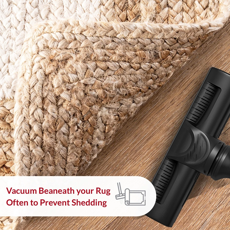 Alfombra informal de yute Eleonora, 4' x 6' ovalada, blanca Foto 2 de 4