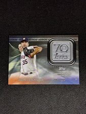 2021 Topps Update - Justin Verlander 70th Anniversary Logo Patch /299