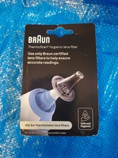 1 pk 40 Count Braun Ear ThermoScan Lens Filter LF20 BPA  Latex-Free SEALED