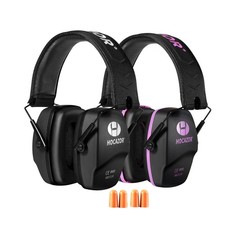 Hocazor Shooting Ear Protection Nrr 26Db Suit For Shooters Hunting Range Racing