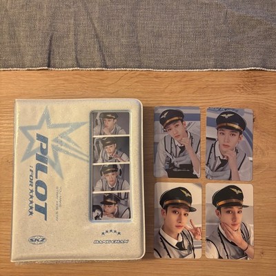 BANGCHAN Stray Kids 3rd Fanmeeting 5-Star Pilot Collect Book Set + JYP POBs