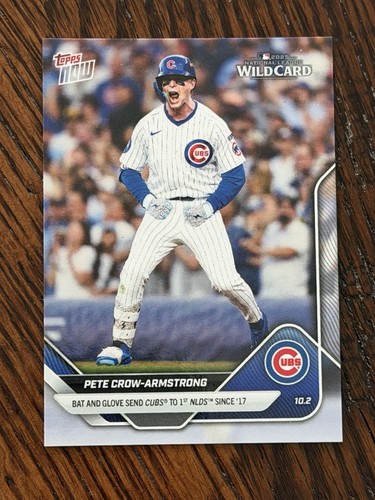 2025 Topps Now 814 Pete Crow-Armstrong