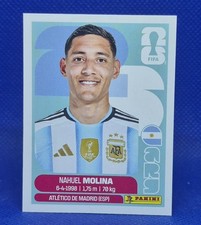 2026 Panini FIFA World Cup Sticker Nahuel Molina #ARG 3 -Argentina
