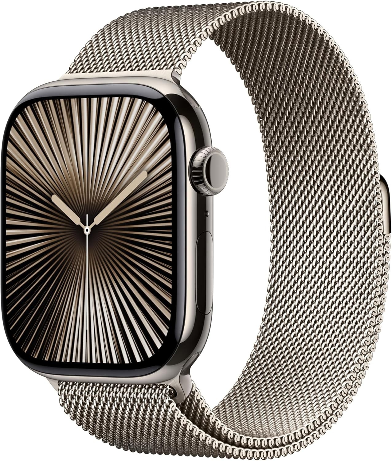 Apple Watch Series 10 42mm Natural Titanium GPS + Cellular Milanese Loop