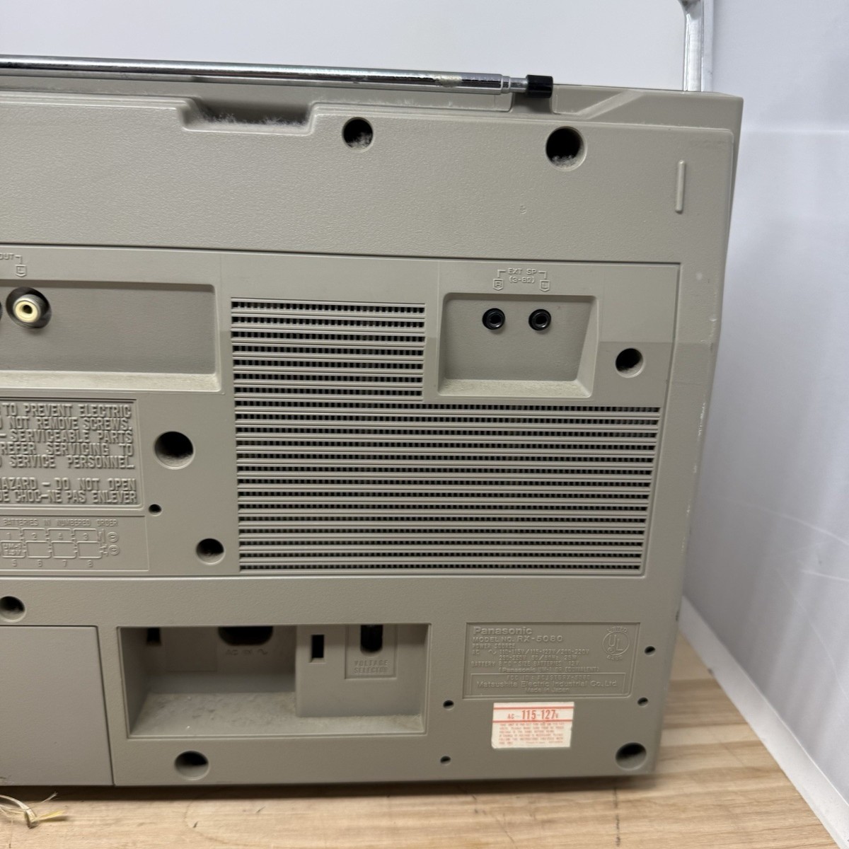 Panasonic Platinum RX-5080 Vintage Cassette Boombox 80's / For