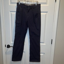 Eddie Bauer Men's Navy Blue Rainier Tech Pants Mens Size 32x32 Hiking Stretch