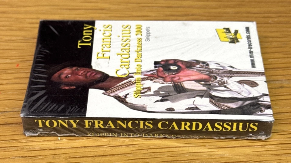 Tony Francis Cardassius–Slippin Into Darkness 2000 Promo Rap Tape Cassette - Image 3 of 4