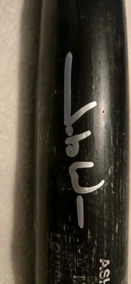 Jacob Wilson Autografiado Usado en Juegos Louisville Slugger Bat Athletics Foto 3 de 4