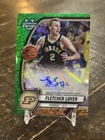 FLETCHER LOYER Purdue 2024-25 Bowman University Chrome GREEN SHIMMER Auto