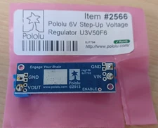Pololu 6V Step-Up Voltage Regulator U3V50F6, Lot of 3