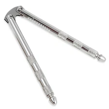 Chef Craft Classic Nut Cracker with Picks, 5 inches in length, Stainless Steel