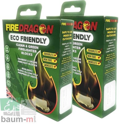 Brennstoff 162 g 1 2x 1 Block à 27 g Blöcke Tabs Tabletten Zunder Firedragon