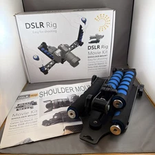 DSLR RIG Movie Kit Shoulder Mount for Camera DV HDV Canon Nikon Sony 5D Mark II 