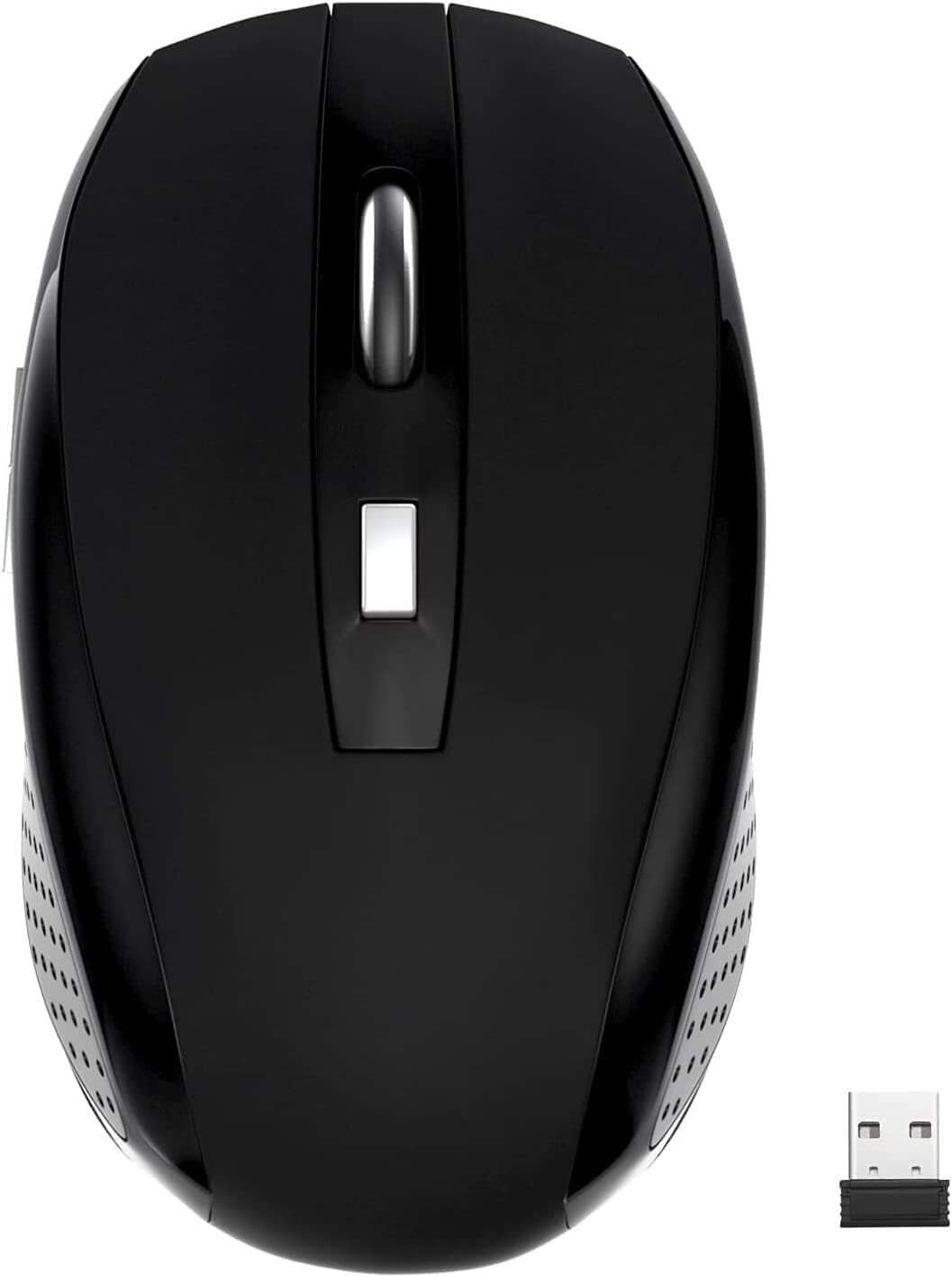 2.4Ghz Wireless Mouse with 6 Buttons, 1200 DPI, and Nano Receiver-image