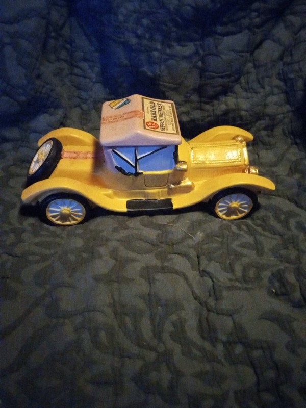 Double Springs Rare Old Collectors Series Porcelain 1913 Cadillac Decanter