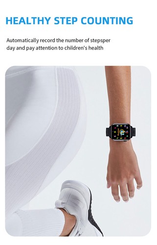 Kids Smart Watch Dual Camera 4G Children Phone Smartwatch Make / Answer Calls - Picture 9 of 16