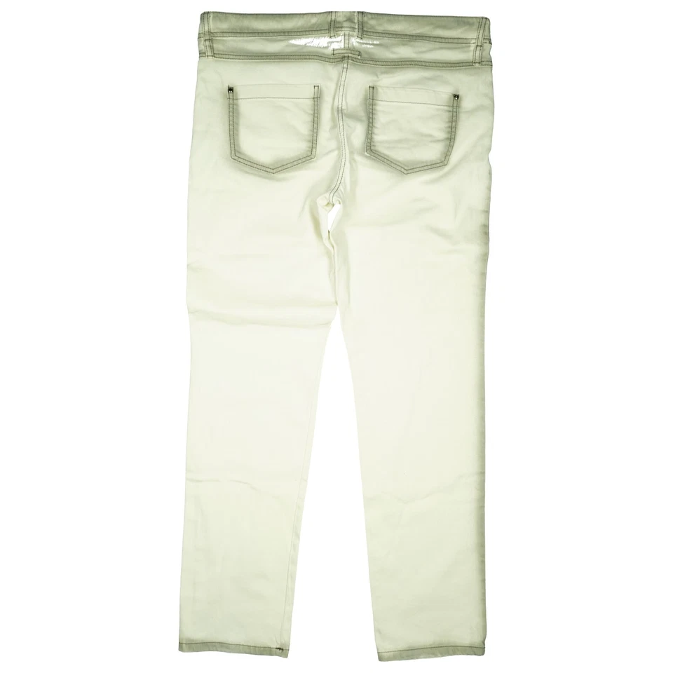 BIBA 48 Jeans Hose Grau Damen Stretch Straight Leg mid Vintage acid XXXL W38 L32 - Bild 4 von 4