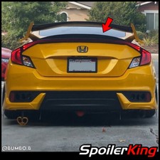 Rear Add-on Lip Spoiler Fits Honda Civic 2dr Coupe 2016-2021 Spoilerking 284k Rear Add-on Lip Spoiler Fits Honda Civic 2dr Coupe 2016-2021 Spoilerking 284k