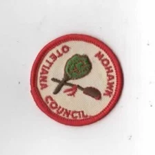 Otetiana Council Mohawk RED Border [AR-3149]