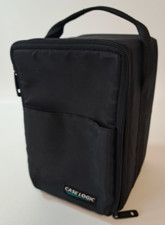 Vintage Case Logic 15 CD Carrying Case Black Nylon Strap Storage 90s