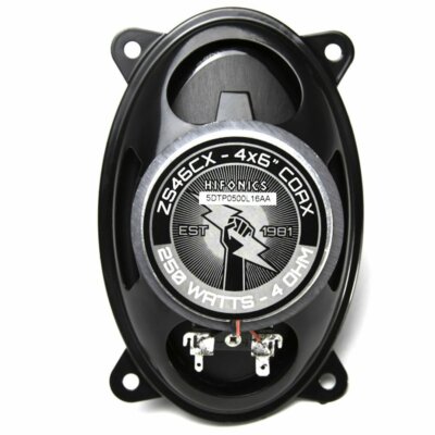 2) Hifonics ZS653 6.5