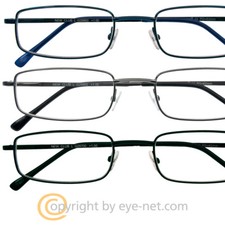 Club L - Lesebrille - Federscharnier - incl. Etui in 0,25 Abstufung - I Need You