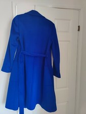 Jaeger Petrol Blue Overcoat