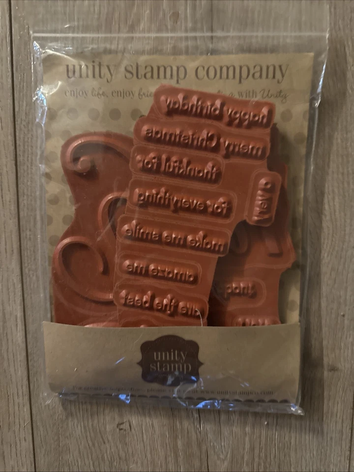 ¡Nuevo! Estampillas de goma de Unity Stamp Company... todo sobre ti Foto 2 de 2