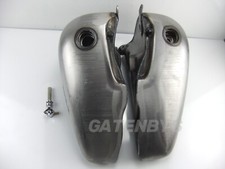 5 Gallon Split Motorcycle FLATSIDE Fuel Tank Harley Davidson Fat Bob 67-84 FL
